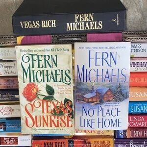 Fern Michaels Book Bundle Texas Sunrise No Place Like Home Vegas Rich Novels
